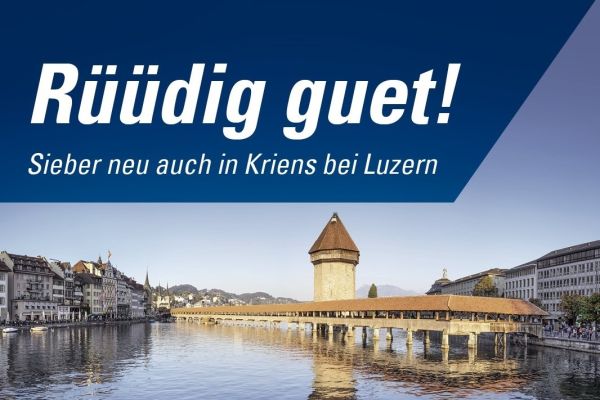 Sieber Transport & Logistik jetzt neu auch in der Zentralschweiz