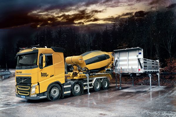 News 2021: Liebherr-Fahrmischer als Wechselsystem für Betontransport