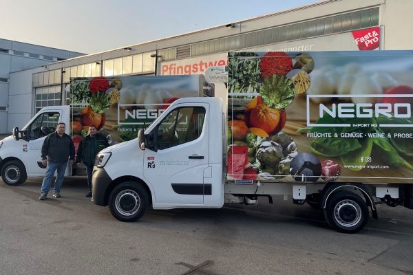 Nutzfahrzeuge von Renault Trucks (Schweiz) für Negro Import AG Dietikon