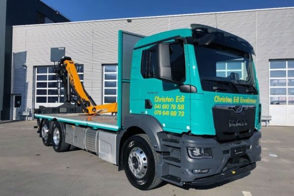 MAN TGS - perfekter Forstarbeiter für Christen Holztransporte GmbH