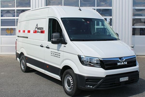 News: MAN TGE Kastenwagen für Amrein Bau AG in Emmen, Schweiz