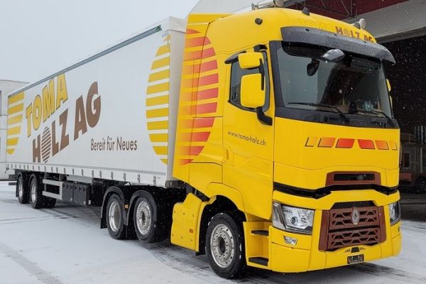 Berliet Edition für die Toma Holz AG : T520 T6x2 von Renault Trucks