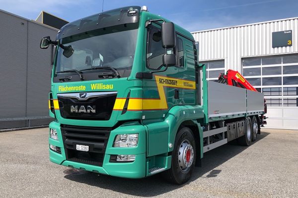 Die Schmidiger Betonelemente AG setzt auf MAN Nutzfahrzeuge